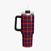 MacLachlan Modern Tartan Crest 40 oz Insulated Tumbler with Handle